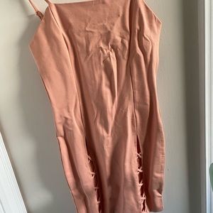 light pink short dress Urban Planet